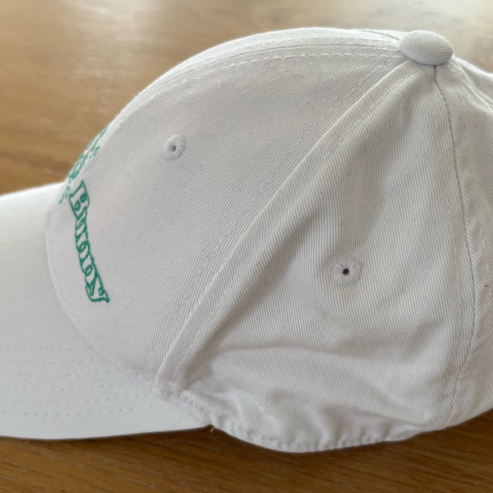 Psycho Bunny White Hat with Green Embroidery - Picture 2 of 6